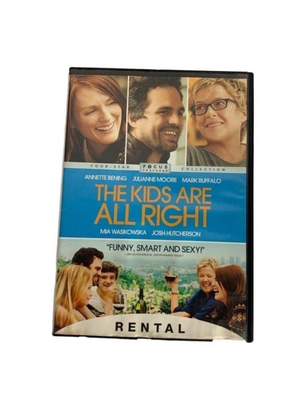 The Kids Are All Right DVD 2010 Annette Bening Julianne Moore Focus Features R